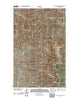 Coal Mine Creek East Montana Historical topographic map, 1:24000 scale, 7.5 X 7.5 Minute, Year 2011