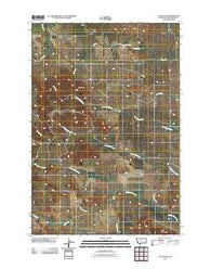 Coalwood Montana Historical topographic map, 1:24000 scale, 7.5 X 7.5 Minute, Year 2011