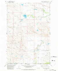 Cochran Reservoir Montana Historical topographic map, 1:24000 scale, 7.5 X 7.5 Minute, Year 1982