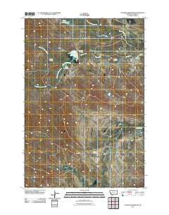 Cochran Reservoir Montana Historical topographic map, 1:24000 scale, 7.5 X 7.5 Minute, Year 2011