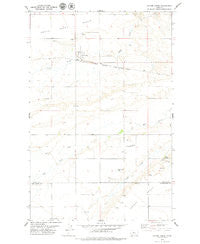Coffee Creek Montana Historical topographic map, 1:24000 scale, 7.5 X 7.5 Minute, Year 1979