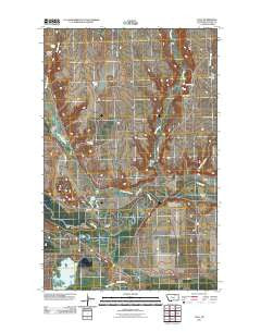 Cole Montana Historical topographic map, 1:24000 scale, 7.5 X 7.5 Minute, Year 2011