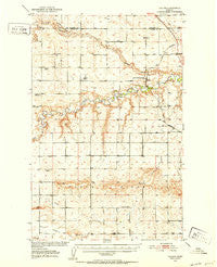 Collins Montana Historical topographic map, 1:62500 scale, 15 X 15 Minute, Year 1950