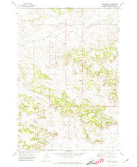 Colstrip SW Montana Historical topographic map, 1:24000 scale, 7.5 X 7.5 Minute, Year 1971