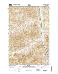 Colstrip West Montana Current topographic map, 1:24000 scale, 7.5 X 7.5 Minute, Year 2014