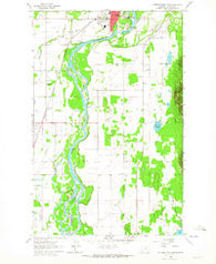 Columbia Falls South Montana Historical topographic map, 1:24000 scale, 7.5 X 7.5 Minute, Year 1962