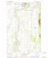 Columbia Falls South Montana Historical topographic map, 1:24000 scale, 7.5 X 7.5 Minute, Year 1962