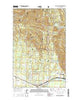 Columbia Falls North Montana Current topographic map, 1:24000 scale, 7.5 X 7.5 Minute, Year 2014