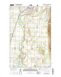 Columbia Falls South Montana Current topographic map, 1:24000 scale, 7.5 X 7.5 Minute, Year 2014