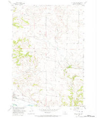 Columbus East Montana Historical topographic map, 1:24000 scale, 7.5 X 7.5 Minute, Year 1956