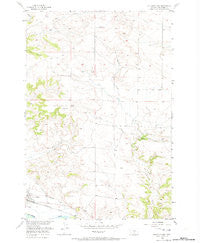 Columbus East Montana Historical topographic map, 1:24000 scale, 7.5 X 7.5 Minute, Year 1956