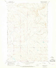 Combs Ranch Montana Historical topographic map, 1:24000 scale, 7.5 X 7.5 Minute, Year 1965