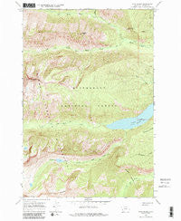 Como Peaks Montana Historical topographic map, 1:24000 scale, 7.5 X 7.5 Minute, Year 1964