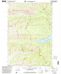 Como Peaks Montana Historical topographic map, 1:24000 scale, 7.5 X 7.5 Minute, Year 1999
