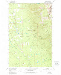 Condon Montana Historical topographic map, 1:24000 scale, 7.5 X 7.5 Minute, Year 1965