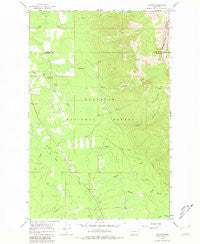Condon Montana Historical topographic map, 1:24000 scale, 7.5 X 7.5 Minute, Year 1965