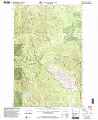 Coney Peak Montana Historical topographic map, 1:24000 scale, 7.5 X 7.5 Minute, Year 1999