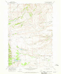 Conleys Lake Montana Historical topographic map, 1:24000 scale, 7.5 X 7.5 Minute, Year 1967