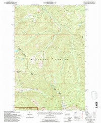 Connor Creek Montana Historical topographic map, 1:24000 scale, 7.5 X 7.5 Minute, Year 1994