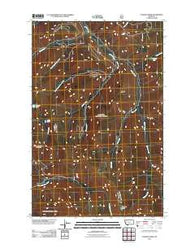 Connor Creek Montana Historical topographic map, 1:24000 scale, 7.5 X 7.5 Minute, Year 2011