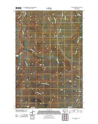 Conway Ridge Montana Historical topographic map, 1:24000 scale, 7.5 X 7.5 Minute, Year 2011