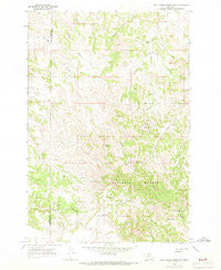 Cook Creek Reservoir Montana Historical topographic map, 1:24000 scale, 7.5 X 7.5 Minute, Year 1966