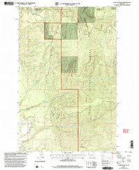 Cook Mountain Montana Historical topographic map, 1:24000 scale, 7.5 X 7.5 Minute, Year 1999