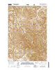 Cook Creek Reservoir Montana Current topographic map, 1:24000 scale, 7.5 X 7.5 Minute, Year 2014