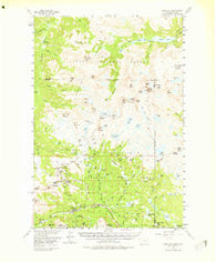 Cooke City Montana Historical topographic map, 1:62500 scale, 15 X 15 Minute, Year 1956