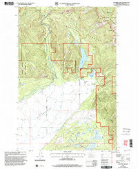 Coopers Lake Montana Historical topographic map, 1:24000 scale, 7.5 X 7.5 Minute, Year 1999