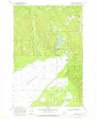 Coopers Lake Montana Historical topographic map, 1:24000 scale, 7.5 X 7.5 Minute, Year 1968