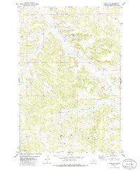 Corey Flat Montana Historical topographic map, 1:24000 scale, 7.5 X 7.5 Minute, Year 1979