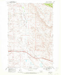 Corinth Montana Historical topographic map, 1:24000 scale, 7.5 X 7.5 Minute, Year 1969