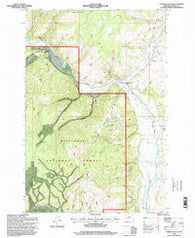 Cornish Gulch Montana Historical topographic map, 1:24000 scale, 7.5 X 7.5 Minute, Year 1996