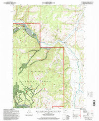 Cornish Gulch Montana Historical topographic map, 1:24000 scale, 7.5 X 7.5 Minute, Year 1996