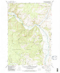 Cornish Gulch Montana Historical topographic map, 1:24000 scale, 7.5 X 7.5 Minute, Year 1975