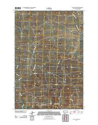 Cotton Creek Montana Historical topographic map, 1:24000 scale, 7.5 X 7.5 Minute, Year 2011