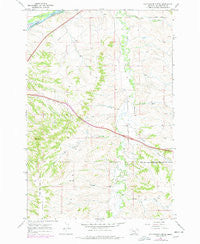 Cottonwood Creek Montana Historical topographic map, 1:24000 scale, 7.5 X 7.5 Minute, Year 1967