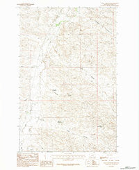 Craig Reservoir Montana Historical topographic map, 1:24000 scale, 7.5 X 7.5 Minute, Year 1984
