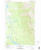 Crater Lake Montana Historical topographic map, 1:24000 scale, 7.5 X 7.5 Minute, Year 1964