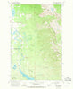 Crater Lake Montana Historical topographic map, 1:24000 scale, 7.5 X 7.5 Minute, Year 1964