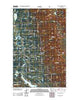 Crater Lake Montana Historical topographic map, 1:24000 scale, 7.5 X 7.5 Minute, Year 2011