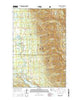 Crater Lake Montana Current topographic map, 1:24000 scale, 7.5 X 7.5 Minute, Year 2014