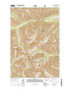 Crazy Peak Montana Current topographic map, 1:24000 scale, 7.5 X 7.5 Minute, Year 2014
