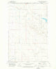 Creedman Coulee West Montana Historical topographic map, 1:24000 scale, 7.5 X 7.5 Minute, Year 1972