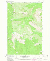 Crescent Cliff Montana Historical topographic map, 1:24000 scale, 7.5 X 7.5 Minute, Year 1958
