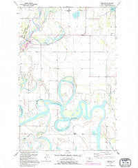 Creston Montana Historical topographic map, 1:24000 scale, 7.5 X 7.5 Minute, Year 1991
