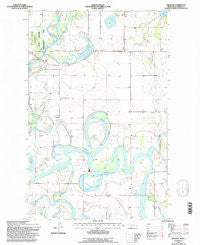 Creston Montana Historical topographic map, 1:24000 scale, 7.5 X 7.5 Minute, Year 1994