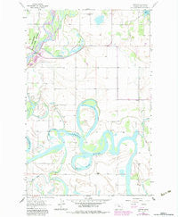 Creston Montana Historical topographic map, 1:24000 scale, 7.5 X 7.5 Minute, Year 1962