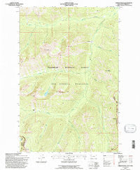 Crimson Peak Montana Historical topographic map, 1:24000 scale, 7.5 X 7.5 Minute, Year 1994